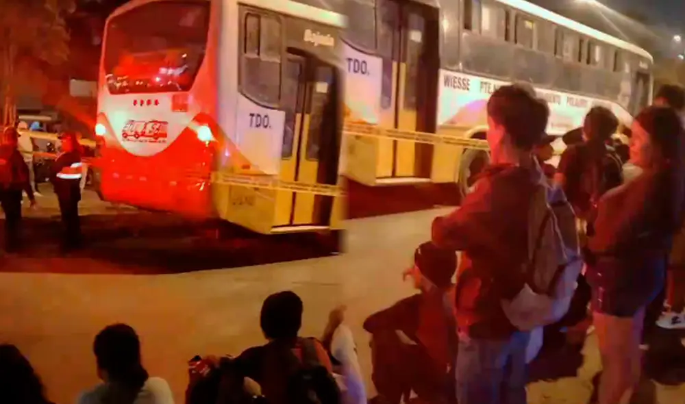 Hasta el momento, el hombre atropellado no ha sido identificado. Foto: Difusión