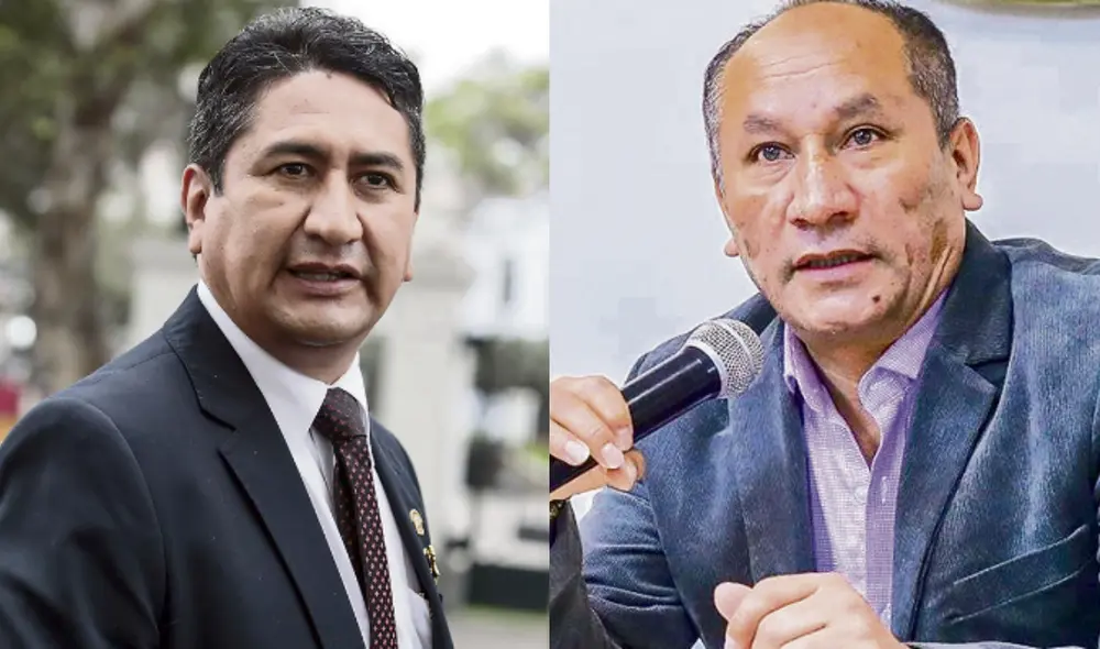 Vladimir Cerrón y Juan Silva fueron beneficiados por el Gobierno de Dina Boluarte tras ser retirados del programa de recompensas. Foto: composición LR.