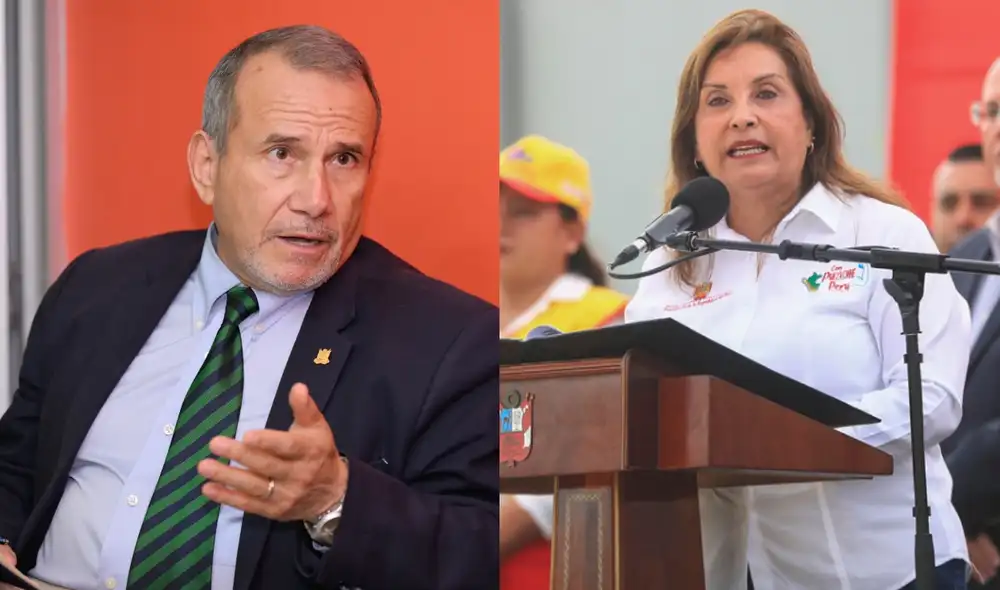 El Canciller cuestionó que el Congreso no le diera permiso a la presidenta Dina Boluarte de viajar. Foto: composición LR. El Canciller cuestionó que el Congreso no le diera permiso a la presidenta Dina Boluarte de viajar. Foto: composición LR.