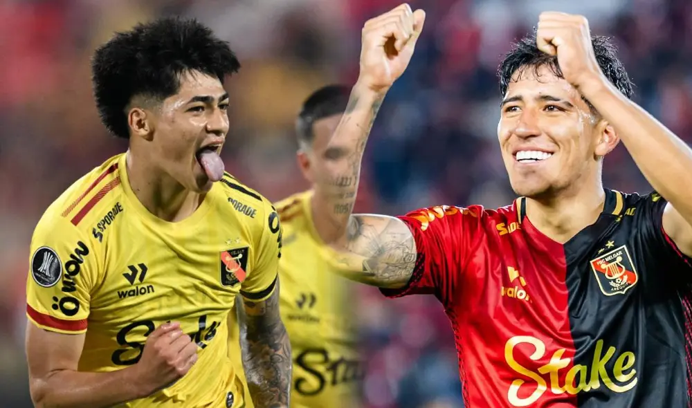 Kenji Cabrera y Matías Lazo llegaron al primer equipo de Melgar en 2021. Foto: composición LR/AFP/Instagram Kenji Cabrera y Matías Lazo llegaron al primer equipo de Melgar en 2021. Foto: composición LR/AFP/Instagram