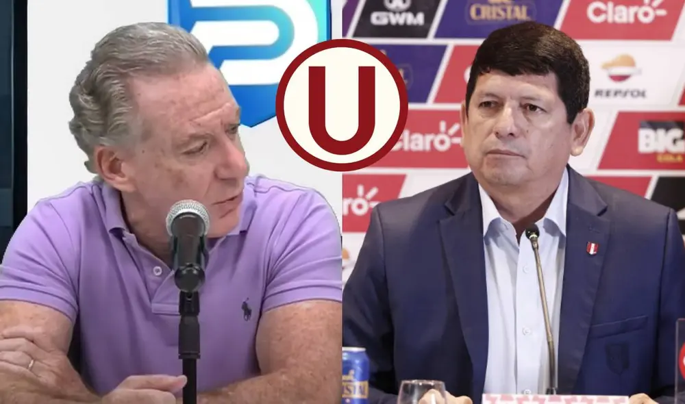 Eddie Fleischman se refirió a la última Asamblea de Bases entre clubes y la FPF. Foto: composición LR/captura de Full Deportes/La República