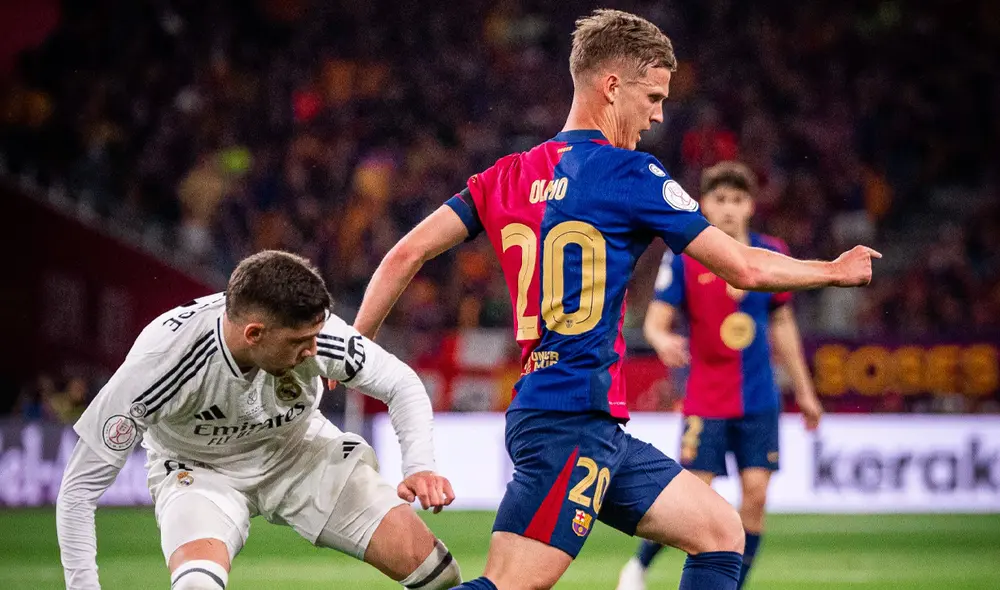 Real Madrid y Barcelona se enfrentan EN VIVO por un partidazo que nos regalan por la final de la Copa del Rey. Foto: composición LR/X