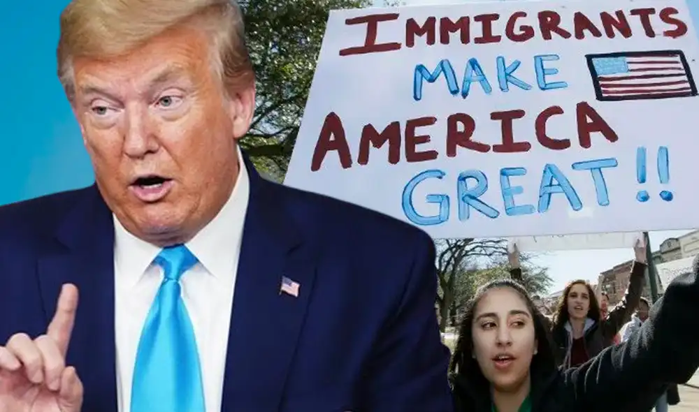 Miles de inmigrantes se sienten inseguros y viven con miedo frente a las políticas migratorias de Trump que obligan a los inmigrantes a registrarse ante USCIS. Foto: Mundiario