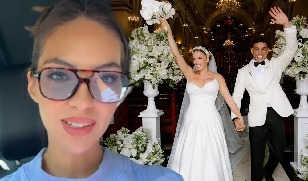 Natalie Vértiz sorprendió con su ausencia en la boda de Alejandra Baigorria. Foto: composición LR/Instgram