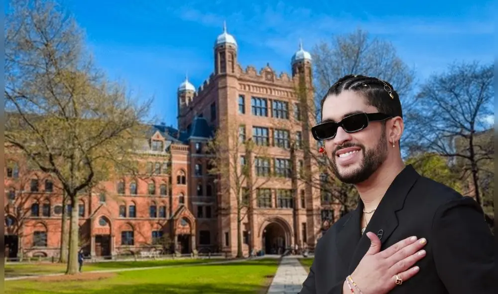 Hasta el 21 de abril, ya se han inscrito 44 estudiantes de la Universidad de Yale para tomar el curso sobre Bad Bunny. Foto: Composición LR /AFP