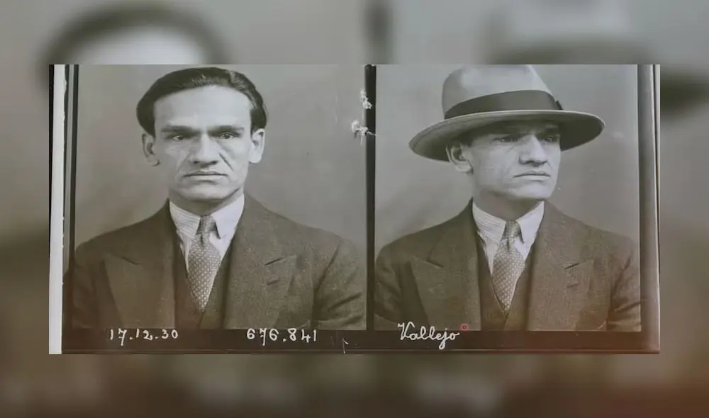 César Vallejo en 1930. Imagen: Facebook de Valentino Gianuzzi.