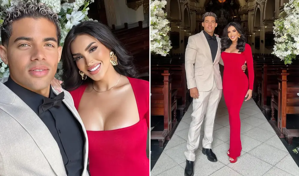 Michelle Soifer lució dos vestidos para la boda de Alejandra Baigorria. Foto: composición LR/Instagram/soifer