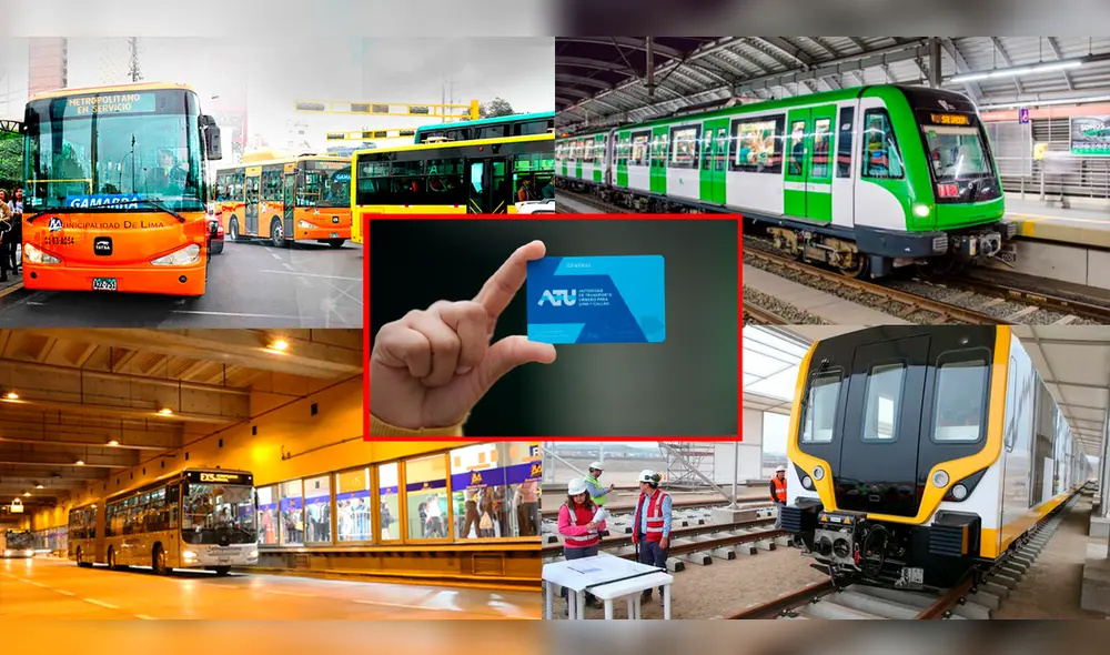 Este años se podrá emplear una sola tarjeta para todos los servicios de ATU. Foto: Difusión