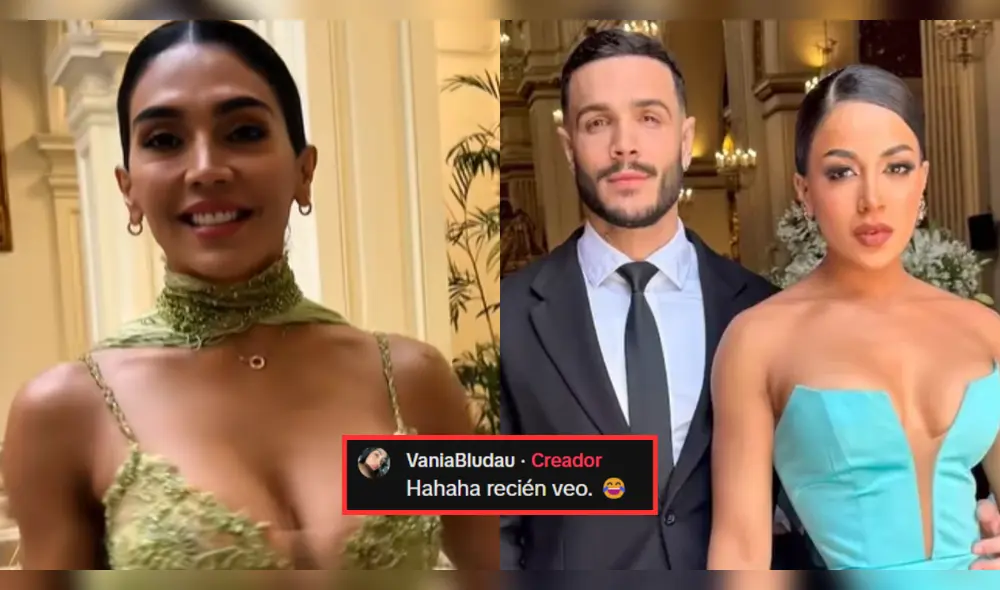 Vania Bludau terminó con Mario Irivarren en 2022. Foto: Composición LR/TikTok