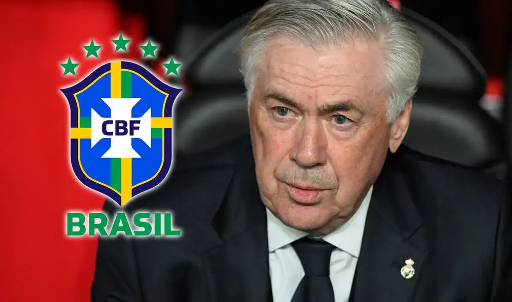 Carlo Ancelotti será nuevo DT de Brasil, que se ubica en la cuarta posición de las Eliminatorias 2026. Foto: composición LR/AFP