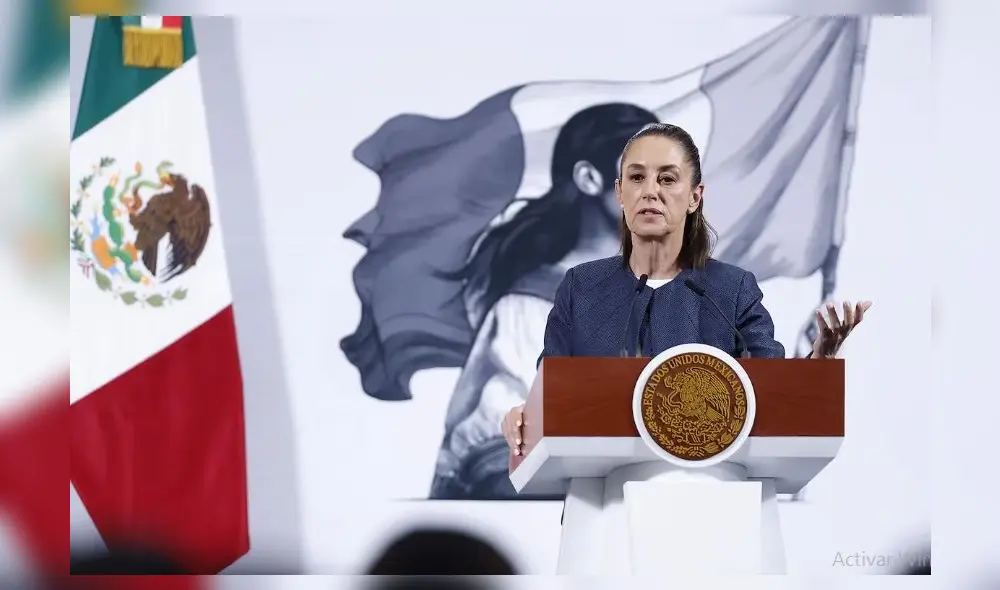 Enfrentando la polémica, Sheinbaum promueve la música mexicana frente a las acusaciones de censura y los narcocorridos. Foto: EFE