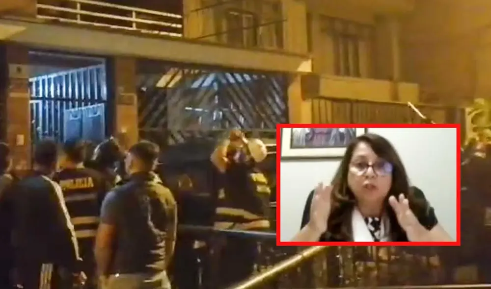 La Policía Nacional habría realizado un operativo en Ate sin la participación del Ministerio Público, según la fiscal Gomero. Foto: composición LR/TVPerú