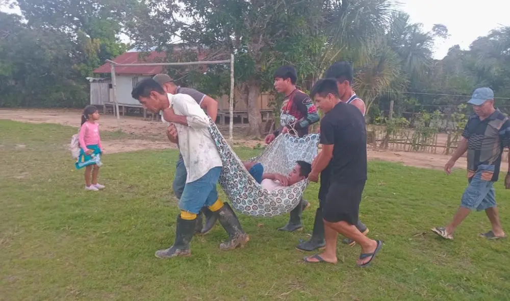Hugo Briones resultó con heridas producto de los perdigones que recibió en el estómago y otras partes del cuerpo. Foto: IDL