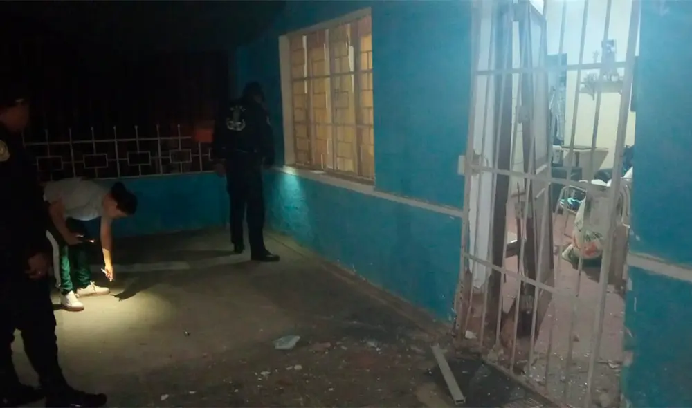 Policía investiga los ataques. Créditos: Cortesía