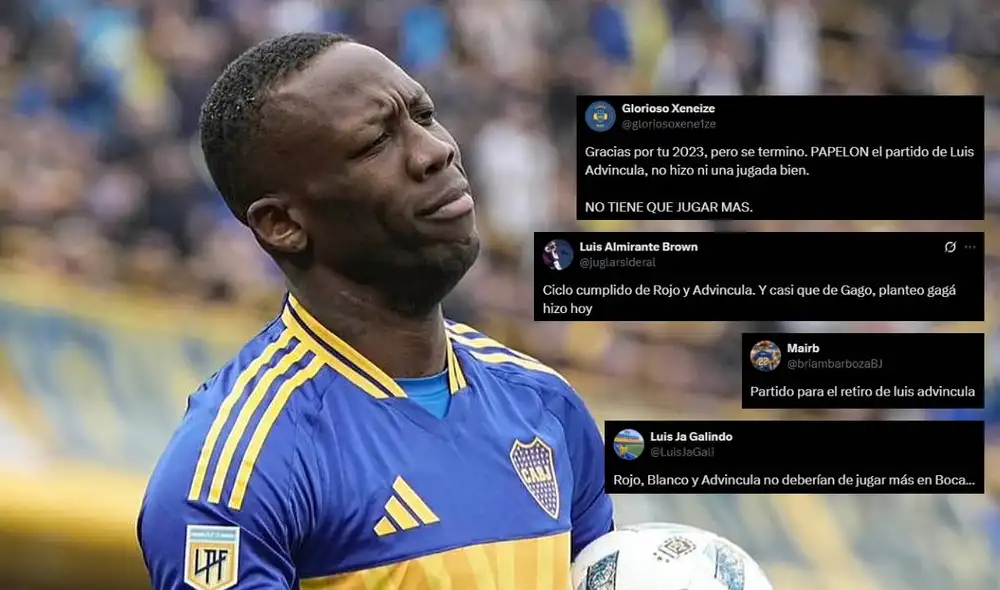 Luis Advíncula juega en Boca Juniors desde julio de 2021, proveniente del Rayo Vallecano de España. Foto: composición LR/Instagram/capturas de X