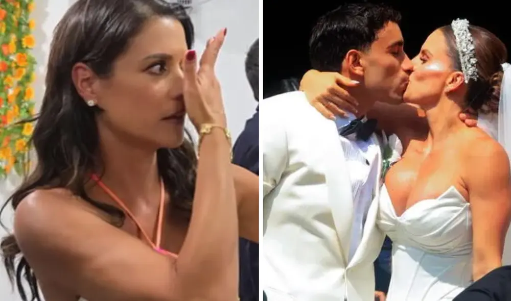 María Pía Copello fue una de las invitadas a la boda de Alejandra Baigorria y Said Palao. Foto: Composición LR/Instagram María Pía Copello fue una de las invitadas a la boda de Alejandra Baigorria y Said Palao. Foto: Composición LR/Instagram