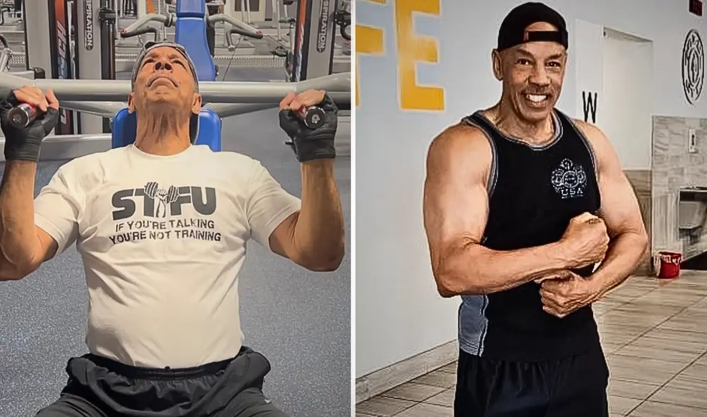 Tras su intervención Thomas impulsó pasó de levantar pesas de manera ocasional a ser una parte fundamental en su día a día. Foto: Men's Health.