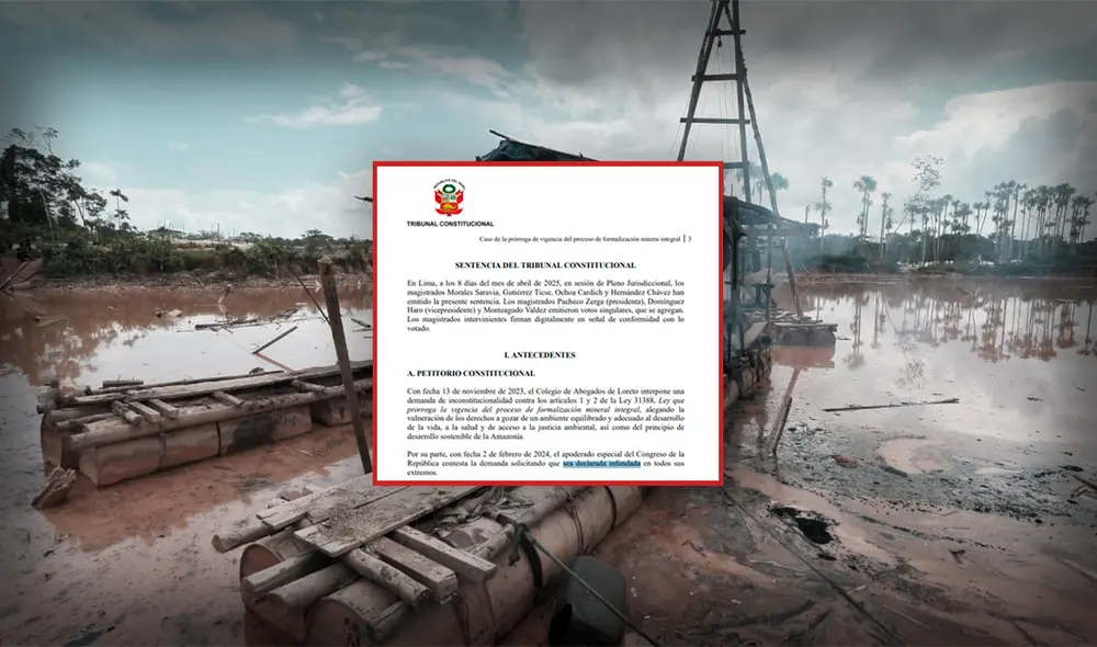 Colegio de Abogados de Loreto señalaron que ampliación de prorroga pone en peligro el medio ambiente y la salud de las personas. Foto: composición lr