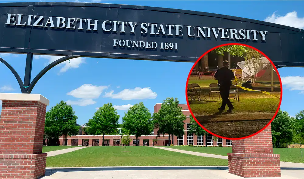 El incidente ocurrió en la madrugada del 27 de abril en Carolina del Norte. Foto: composición LR/Global Admissions/AP/captura El incidente ocurrió en la madrugada del 27 de abril en Carolina del Norte. Foto: composición LR/Global Admissions/AP/captura