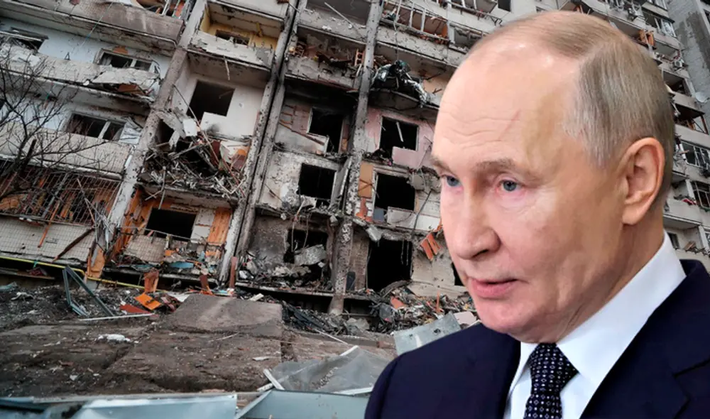 Vladímir Putin declara alto el fuego de 72 horas por el Día de la Victoria. Foto: composición LR