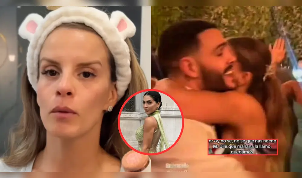 Alejandra Baigorria se casó con Said Palao el 26 de abril. Foto: Composición LR/Instagram