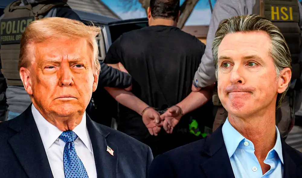 Gavin Newsom trabajará con Donald Trump únicamente por este caso en California. Foto: Composición LR/AFP