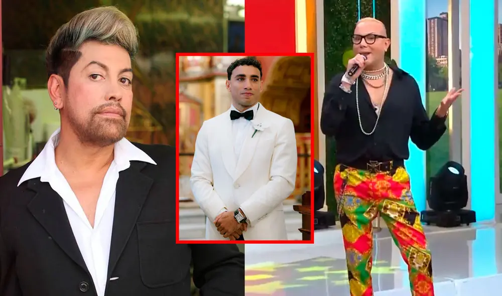 Los estilistas no estuvieron de acuerdo con el peinado de Said Palao, pues consideraron que debió tener mayor cuidado al ser el día más importante de su vida. Foto: composición LR/ América TV Los estilistas no estuvieron de acuerdo con el peinado de Said Palao, pues consideraron que debió tener mayor cuidado al ser el día más importante de su vida. Foto: composición LR/ América TV