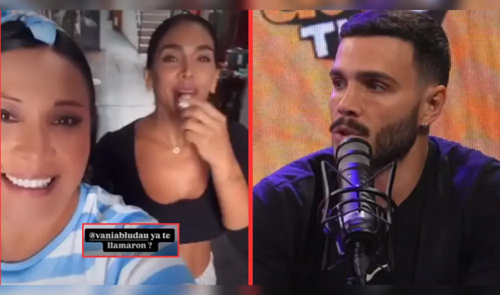 Mario Irivarren y Vania Bludau terminaron en 2022. Foto: Composición LR/Instagram/YouTube