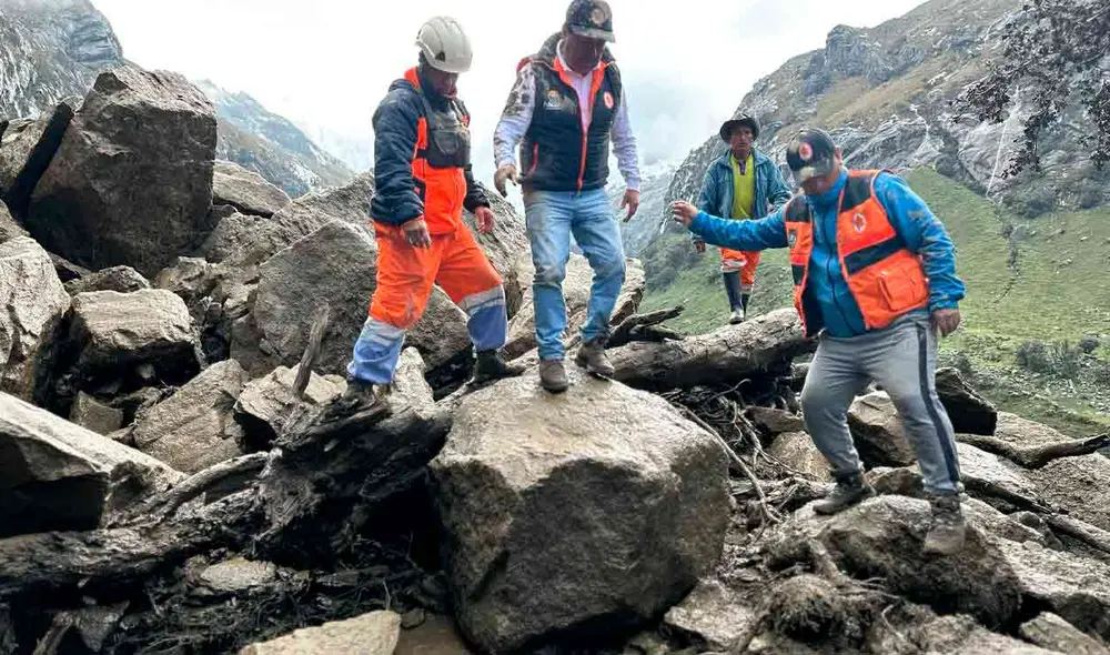 Los dos menores de edad fallecieron en el centro poblado de Paria Wilcahuain. Foto: COER Áncash