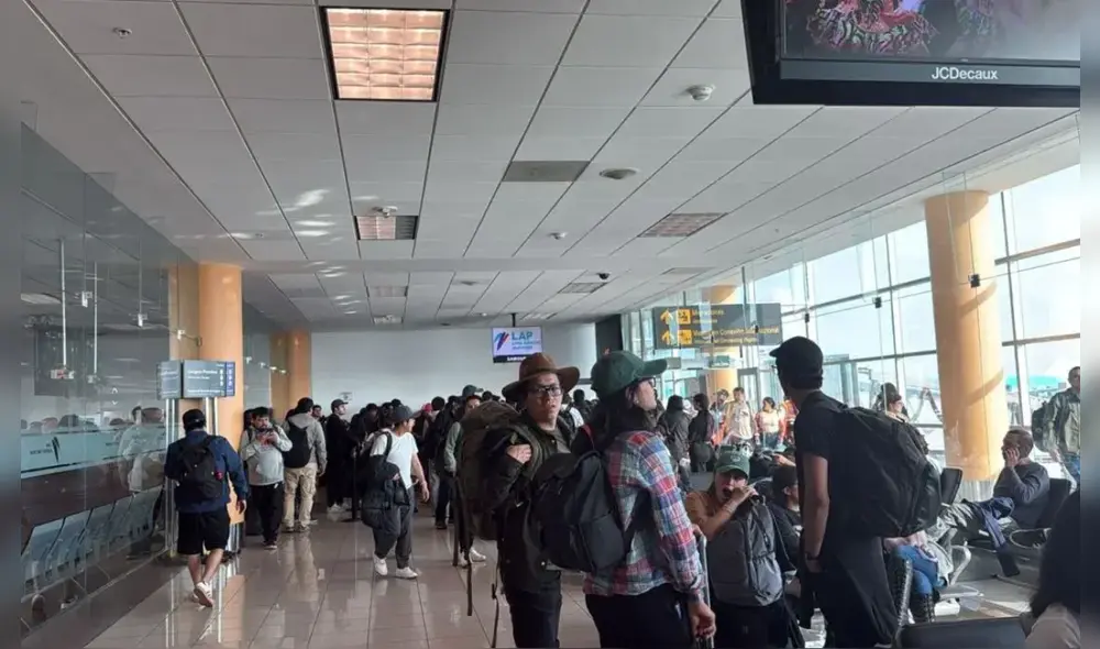 Aeropuerto Jorge Chávez: ¿qué causó los retrasos en los vuelos? Foto: RPP