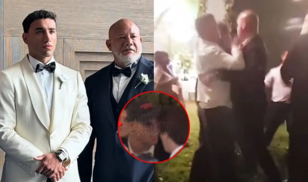 Padre de Said Palao protagonizo pelea en boda de Alejandra Baigorria. Foto: Composición LR/difusión Padre de Said Palao protagonizo pelea en boda de Alejandra Baigorria. Foto: Composición LR/difusión
