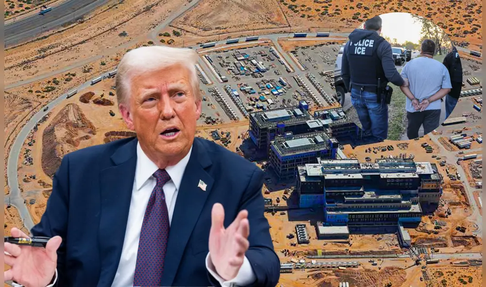 Estados Unidos, bajo la administración de Donald Trump, usaría bases como Fort Bliss, ubicada en Texas, para retener a migrantes detenidos. Foto: EFE/ CLARK-MCCARTHY/ US Inmigration Estados Unidos, bajo la administración de Donald Trump, usaría bases como Fort Bliss, ubicada en Texas, para retener a migrantes detenidos. Foto: EFE/ CLARK-MCCARTHY/ US Inmigration