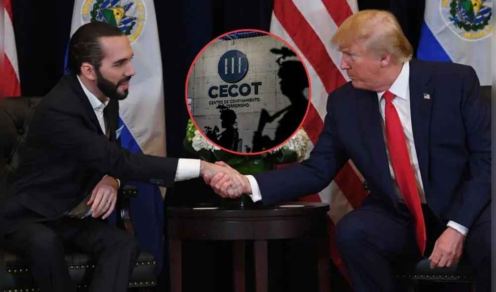 Trump y Bukele negocian encarcelar a inmigrantes vinculados al Tren de Aragua