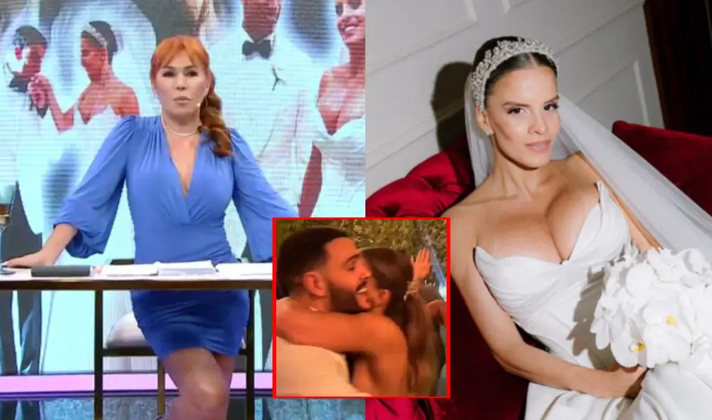 Magaly Medina tuvo duras palabras hacia Alejandra Baigorria. Foto: Composición LR/ATV.