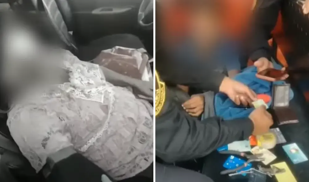 Adolescente le corta el rostro a mujer de 69 años para robarle. Foto: Composición LR.