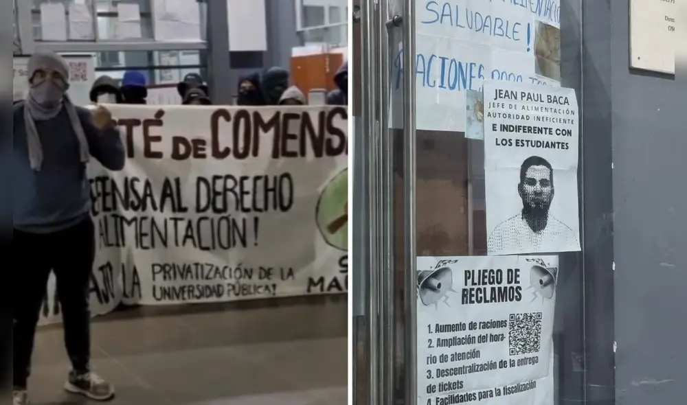 Toman oficinas administrativas de la UNMSM. Foto: cortesía Toman oficinas administrativas de la UNMSM. Foto: cortesía