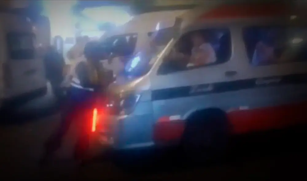 Conductora venezolana embiste a inspectora de tránsito en San Juan de Lurigancho. Foto: captura ATV.