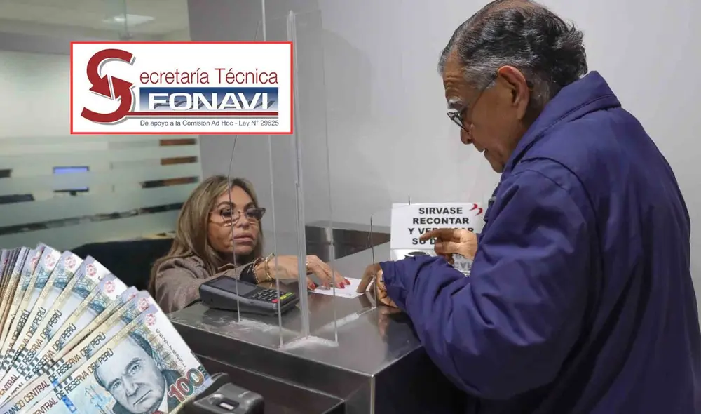 La devolución del Fonavi pueden ser retirados en cualquier momento a través de la ventanilla del Banco de la Nación. Foto: Andina