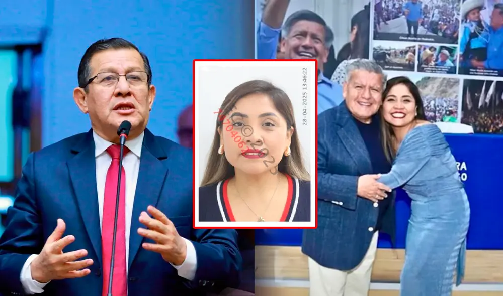 Yessenia Lozano percibe un salario de S/19.000 dentro del Congreso. Foto: composición LR