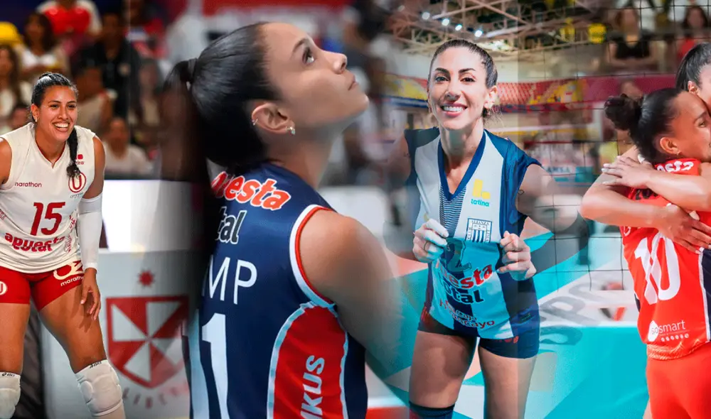 Esta es la programación para los partidos de vuelta de la Liga Peruana de Vóley. Foto: composición LR/X Esta es la programación para los partidos de vuelta de la Liga Peruana de Vóley. Foto: composición LR/X