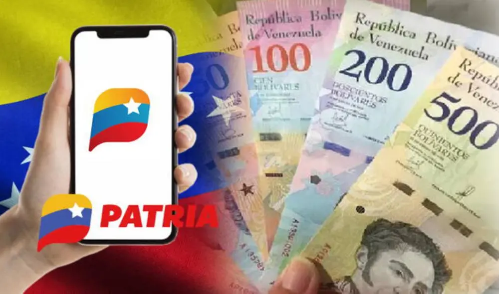 La mayoría de bonos de la patria se entregan por la plataforma del mismo nombre. Foto: composiciónLR/Patria La mayoría de bonos de la patria se entregan por la plataforma del mismo nombre. Foto: composiciónLR/Patria