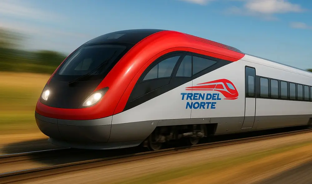 Inversión millonaria en modernización del transporte ferroviario en el norte del país. Foto referencial: IA/La República.