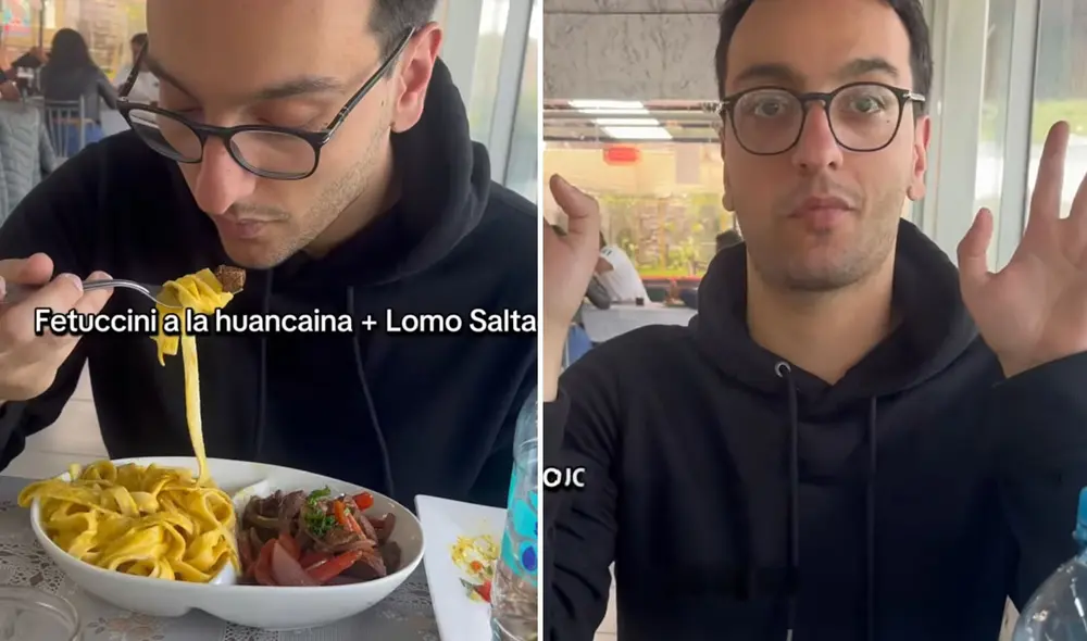 La sorprendente fusión entre la pasta italiana y la salsa huancaína conquista paladares. Foto: composición LR/ YouTube