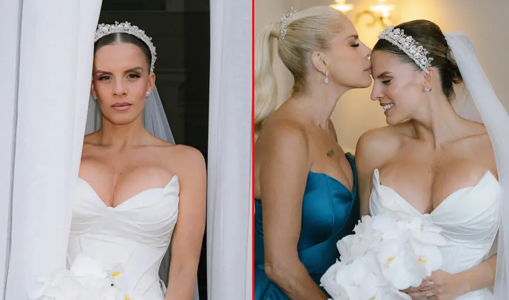 Alejandra Baigorria disfruta de su luna de miel con Said Palao. Foto: composición LR/Instagram/alejandrabaigorria