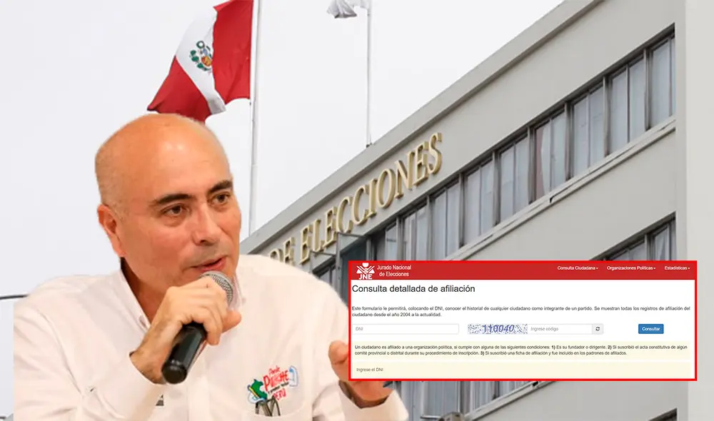 JNE presentó 159 denuncias por afiliaciones indebidas a partidos. Créditos: composición LR.
