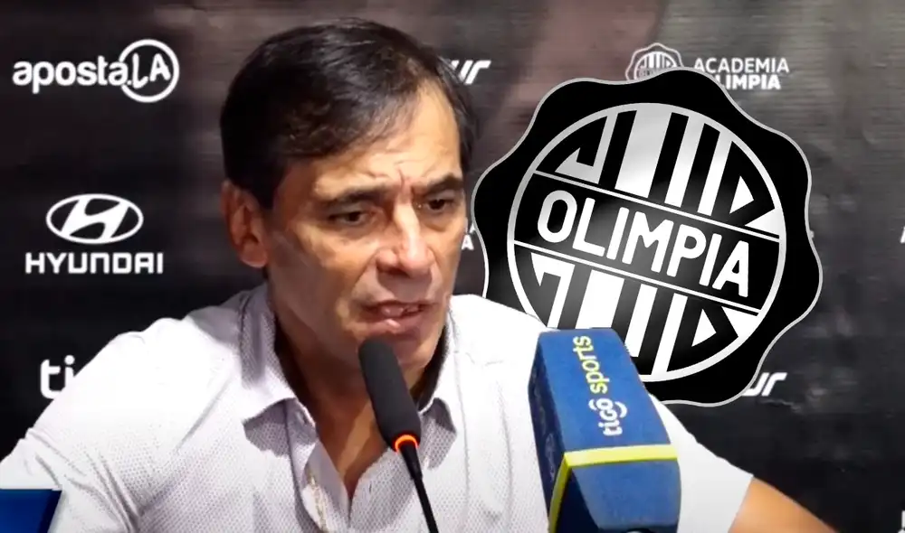 Fabián Bustos lleva 3 partidos dirigidos en Olimpia de Paraguay. Foto: composición LR/Tigo Sports Fabián Bustos lleva 3 partidos dirigidos en Olimpia de Paraguay. Foto: composición LR/Tigo Sports