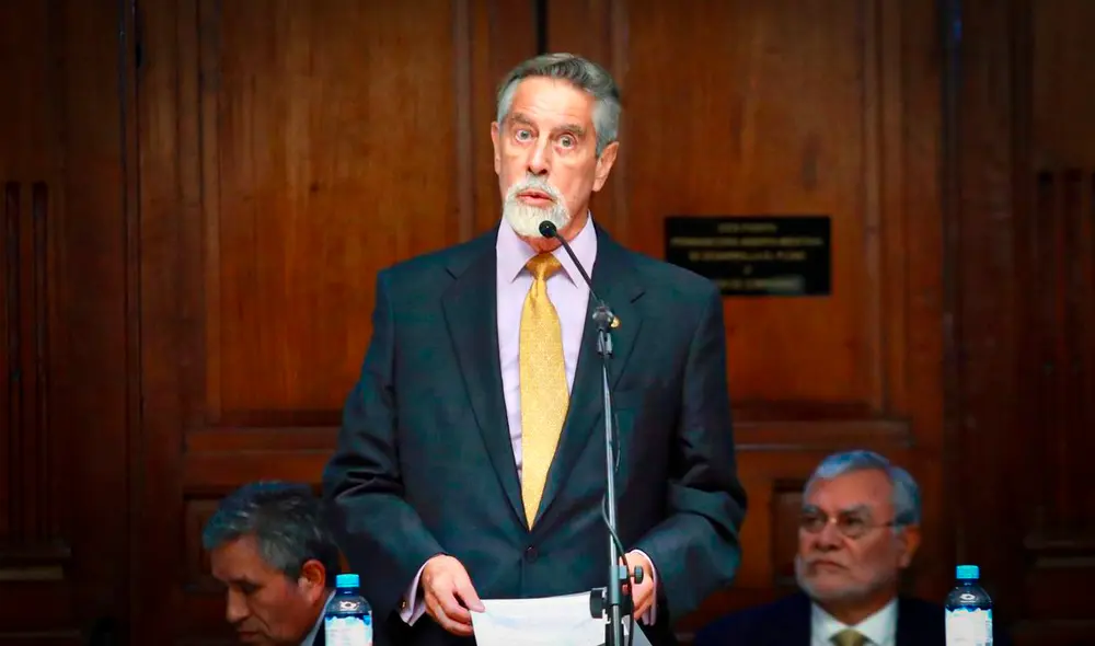 Francisco Sagasti podría ser inhabilitado por 10 años. Foto: difusión