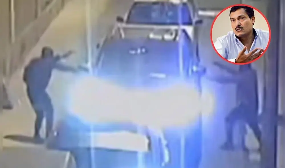 Delincuentes armados asaltan a exalcalde de Santa Anita en El Agustino. Foto: Composición LR/Captura de pantalla de YouTube/CDN