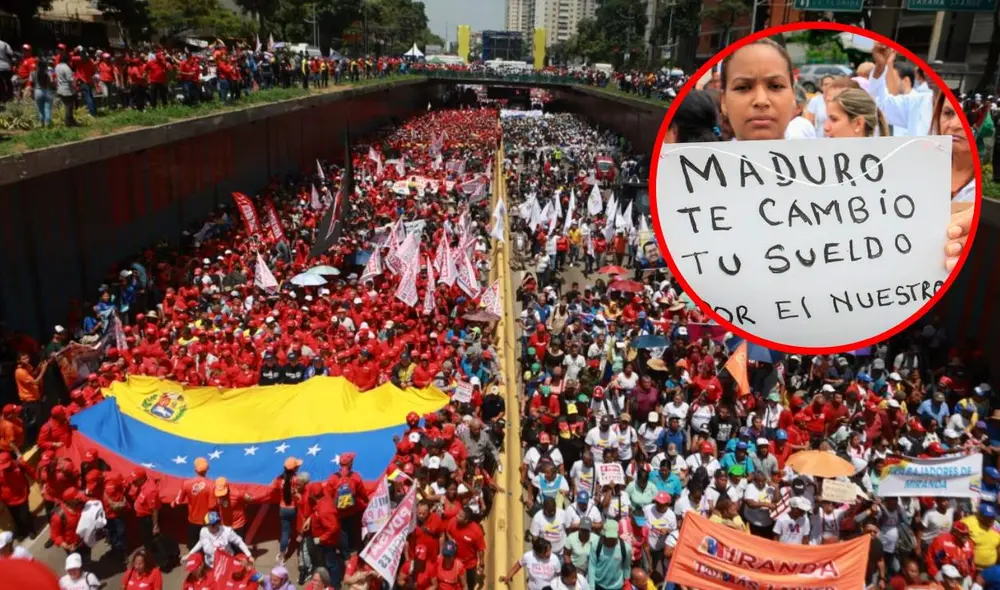Los sindicatos también denunciarán la criminalización de la acción sindical en Venezuela. Foto: composiciónLR/Voz de América/Tal Cual Los sindicatos también denunciarán la criminalización de la acción sindical en Venezuela. Foto: composiciónLR/Voz de América/Tal Cual