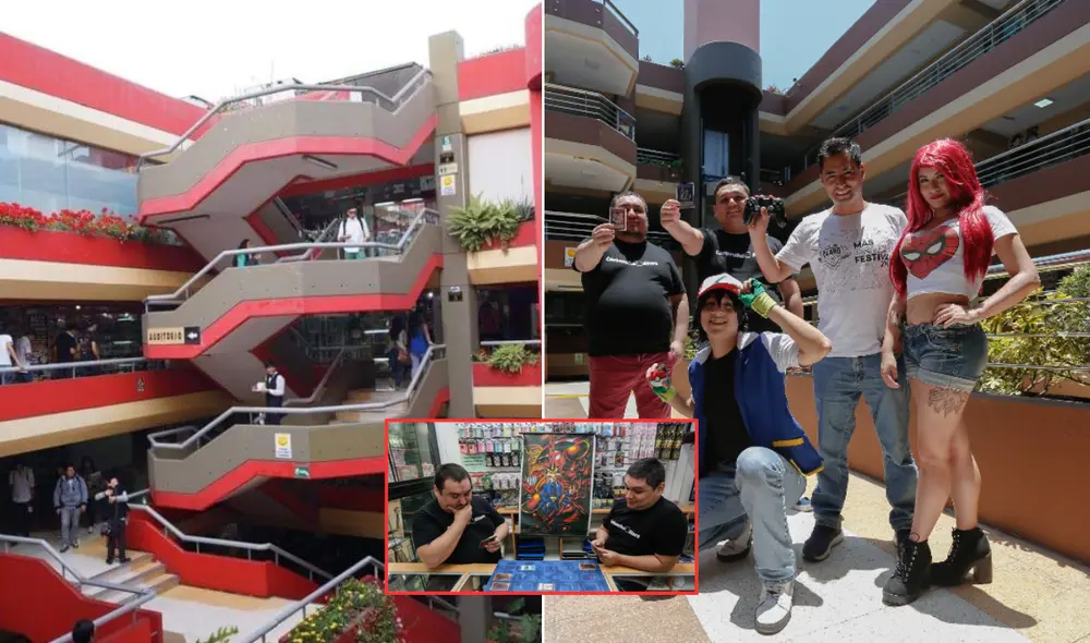 Fanáticos del anime, videojuegos, comics y el k pop visitan a diario el centro comercial Arenales. Foto: composición LR/El Popular/Antonio Melgarejo